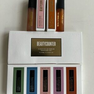 Beautycounter Fragrances set of 5 sprays and Rollerball - Sunspill/Second Skin